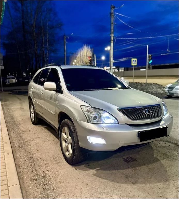 Купить Lexus RX300 2005 год, Серебристый, Бензин в Новосибирске