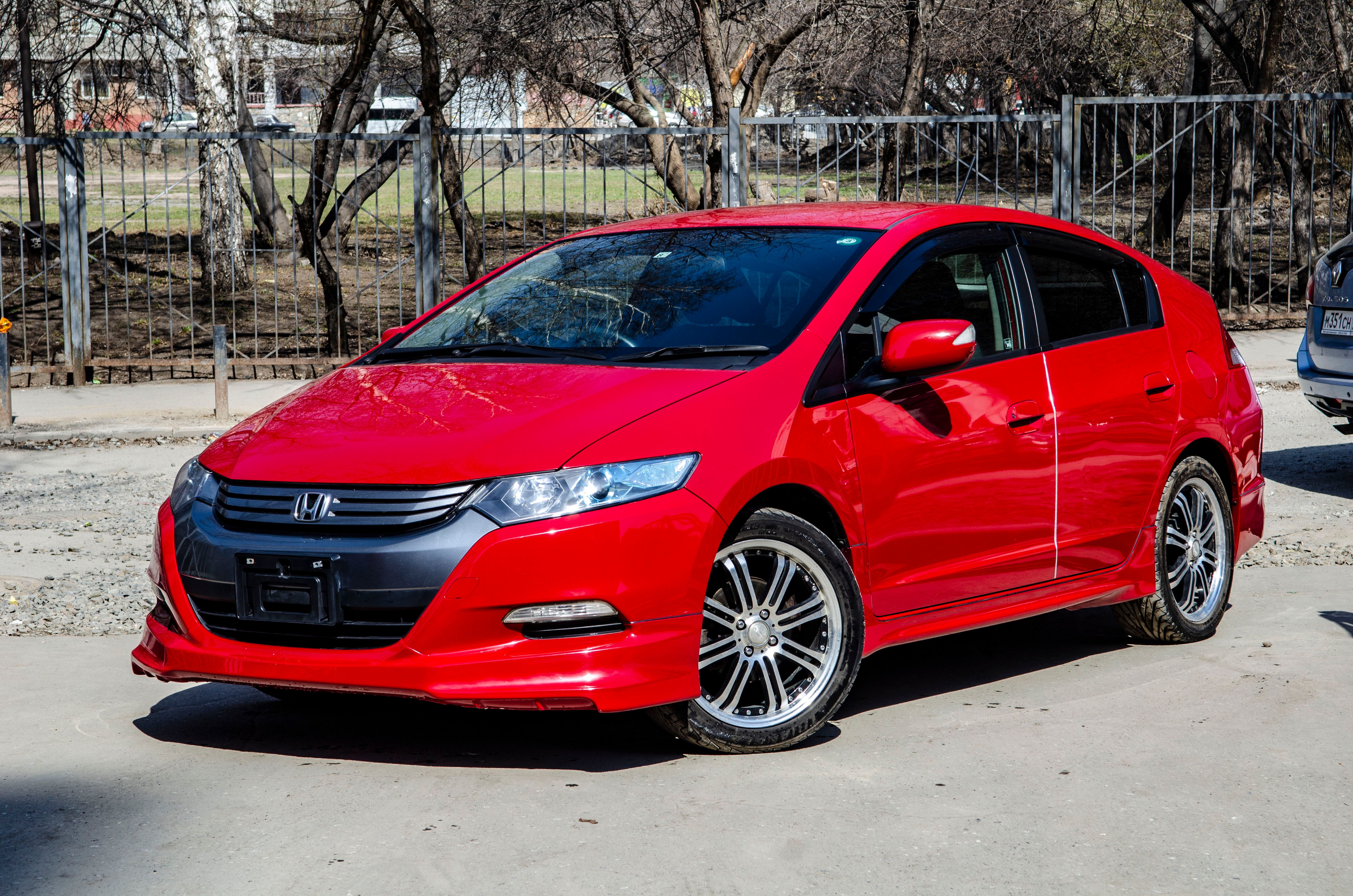 Купить Honda Insight 2011 год, Красный, Гибрид в Новосибирске