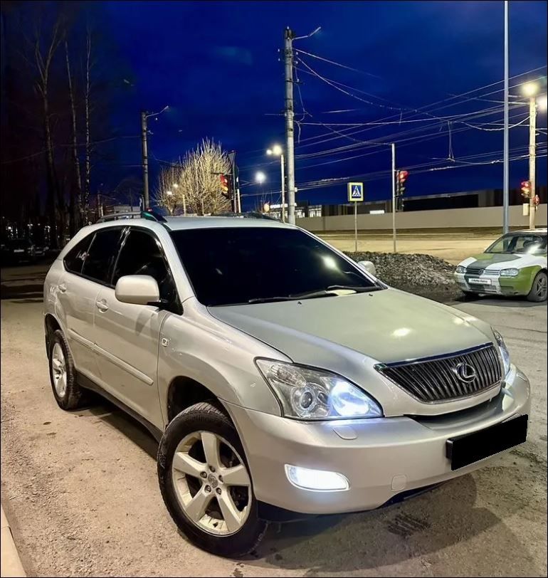 Купить Lexus RX300 2005 год, Серебристый, Бензин в Новосибирске